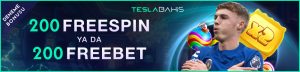 Teslabahis Freespin ve Freebet